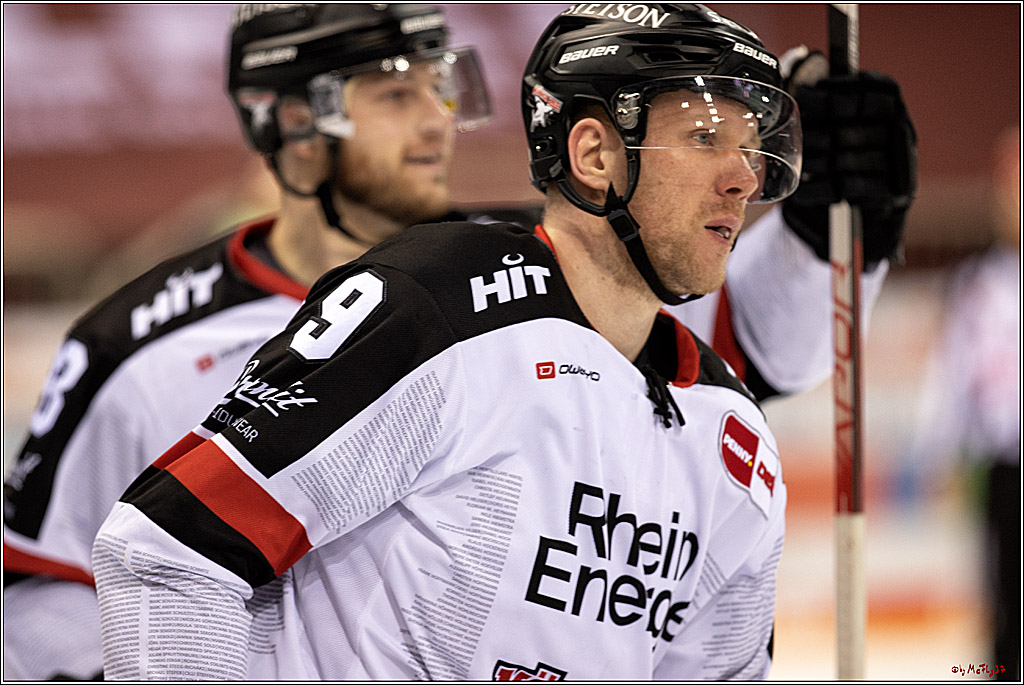 PENNY DEL; Duesseldorfer EG - Koelner Haie; Duesseldorf, 23.01.2022